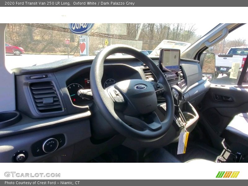 Oxford White / Dark Palazzo Grey 2020 Ford Transit Van 250 LR Long