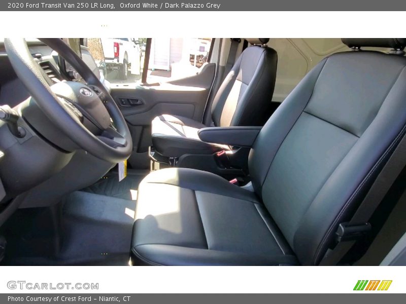 Oxford White / Dark Palazzo Grey 2020 Ford Transit Van 250 LR Long
