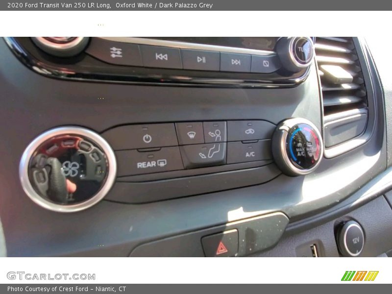 Oxford White / Dark Palazzo Grey 2020 Ford Transit Van 250 LR Long