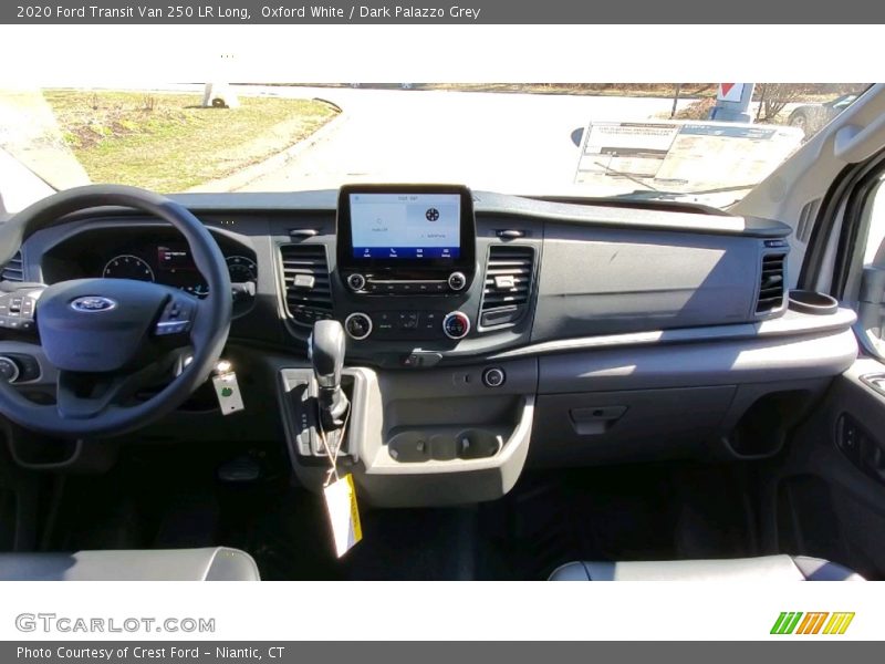 Oxford White / Dark Palazzo Grey 2020 Ford Transit Van 250 LR Long