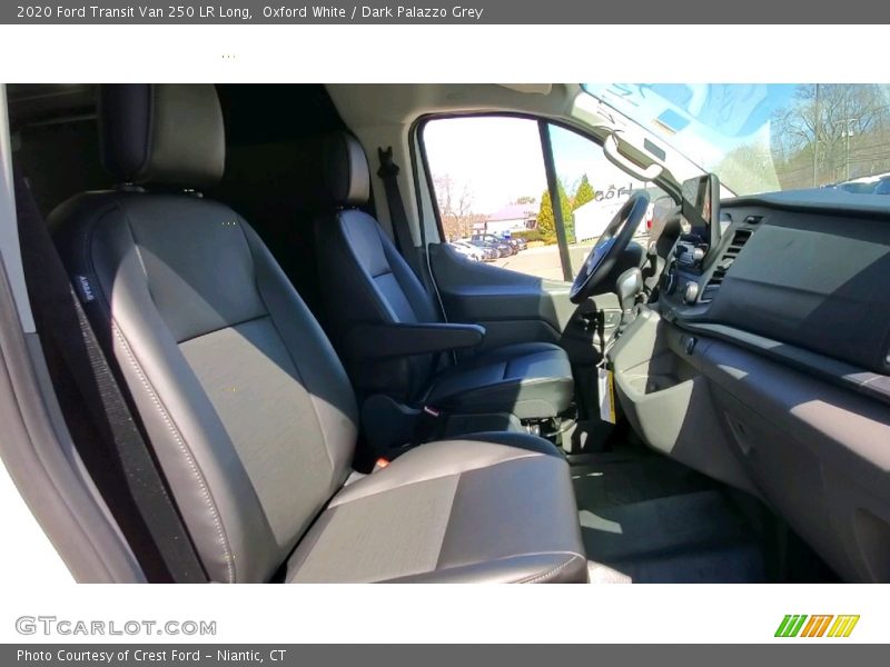 Oxford White / Dark Palazzo Grey 2020 Ford Transit Van 250 LR Long
