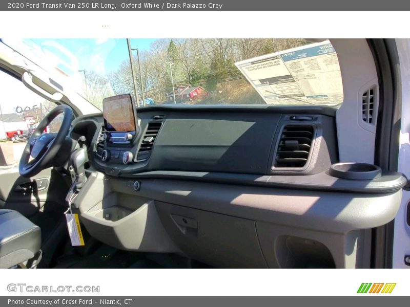 Oxford White / Dark Palazzo Grey 2020 Ford Transit Van 250 LR Long