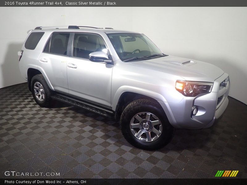 Classic Silver Metallic / Black 2016 Toyota 4Runner Trail 4x4