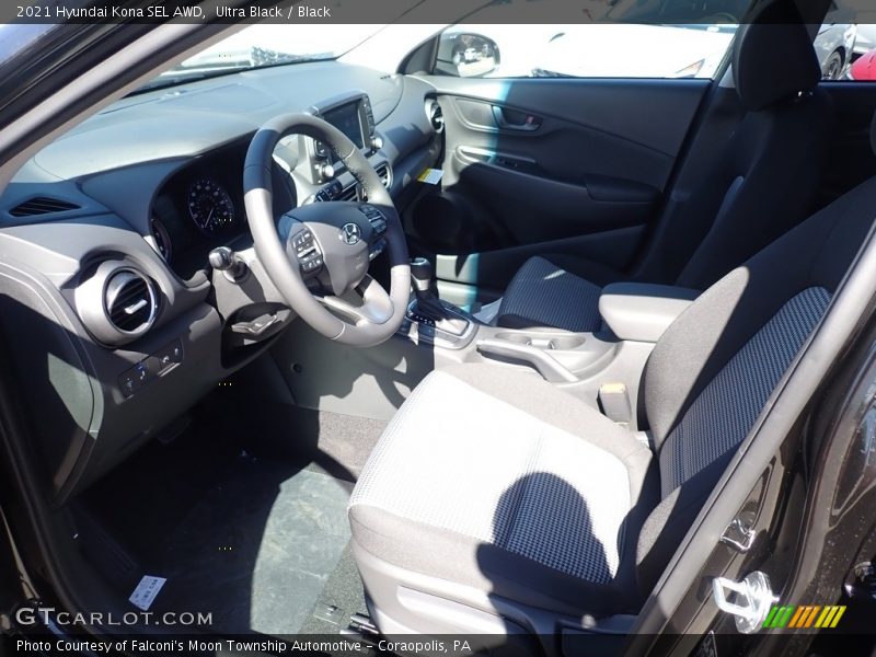Ultra Black / Black 2021 Hyundai Kona SEL AWD