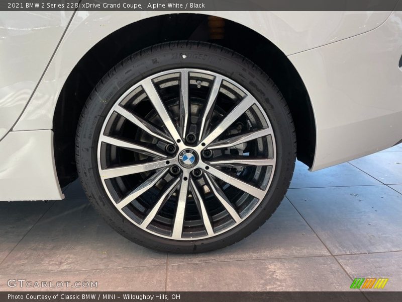 Alpine White / Black 2021 BMW 2 Series 228i xDrive Grand Coupe