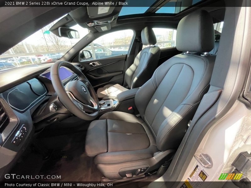 Alpine White / Black 2021 BMW 2 Series 228i xDrive Grand Coupe