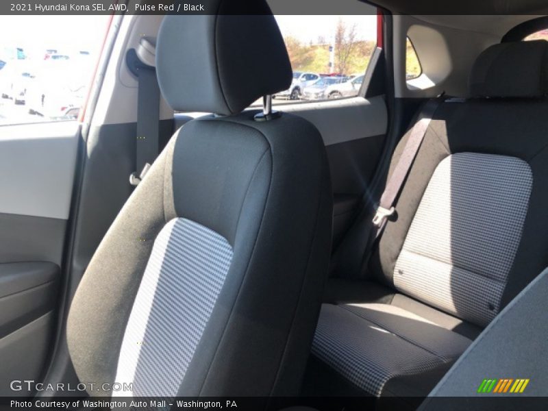 Pulse Red / Black 2021 Hyundai Kona SEL AWD
