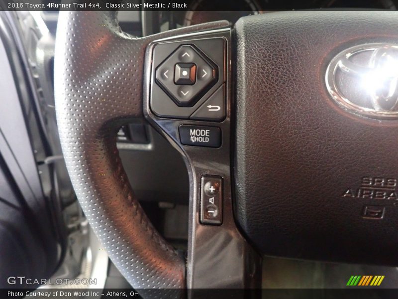 Classic Silver Metallic / Black 2016 Toyota 4Runner Trail 4x4