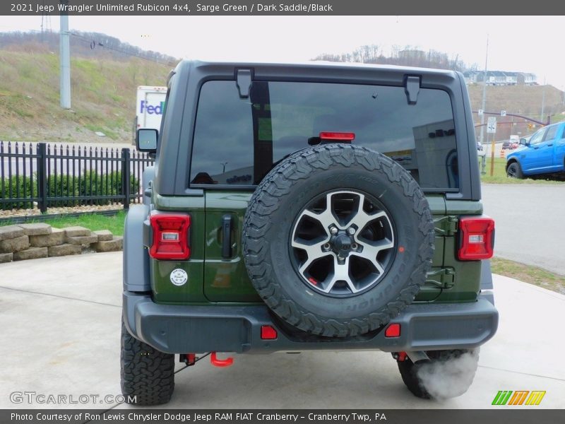 Sarge Green / Dark Saddle/Black 2021 Jeep Wrangler Unlimited Rubicon 4x4
