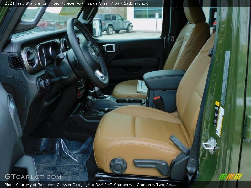 Sarge Green / Dark Saddle/Black 2021 Jeep Wrangler Unlimited Rubicon 4x4
