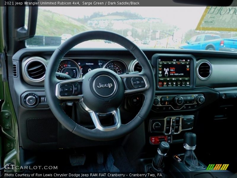 Sarge Green / Dark Saddle/Black 2021 Jeep Wrangler Unlimited Rubicon 4x4