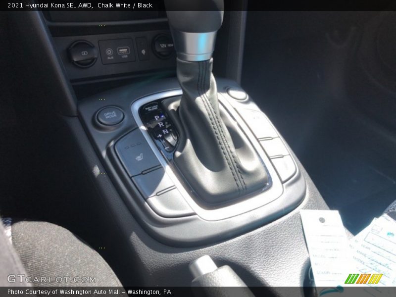 Chalk White / Black 2021 Hyundai Kona SEL AWD