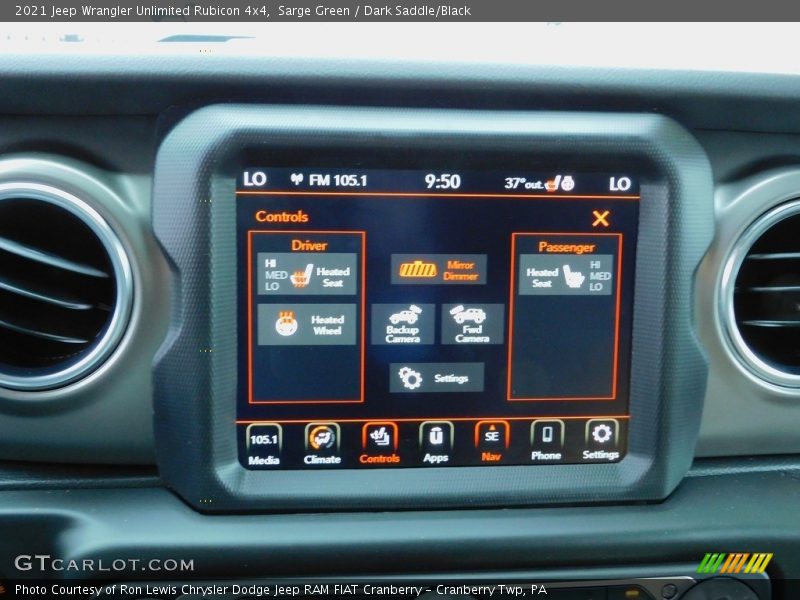Sarge Green / Dark Saddle/Black 2021 Jeep Wrangler Unlimited Rubicon 4x4
