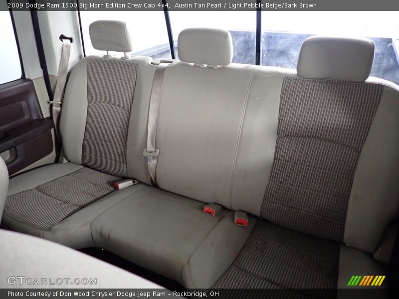 Austin Tan Pearl / Light Pebble Beige/Bark Brown 2009 Dodge Ram 1500 Big Horn Edition Crew Cab 4x4