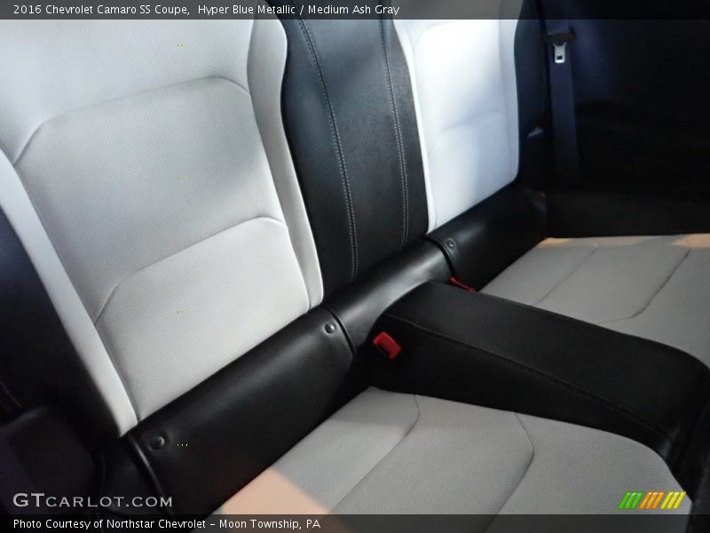 Hyper Blue Metallic / Medium Ash Gray 2016 Chevrolet Camaro SS Coupe