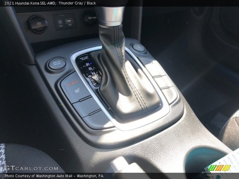Thunder Gray / Black 2021 Hyundai Kona SEL AWD
