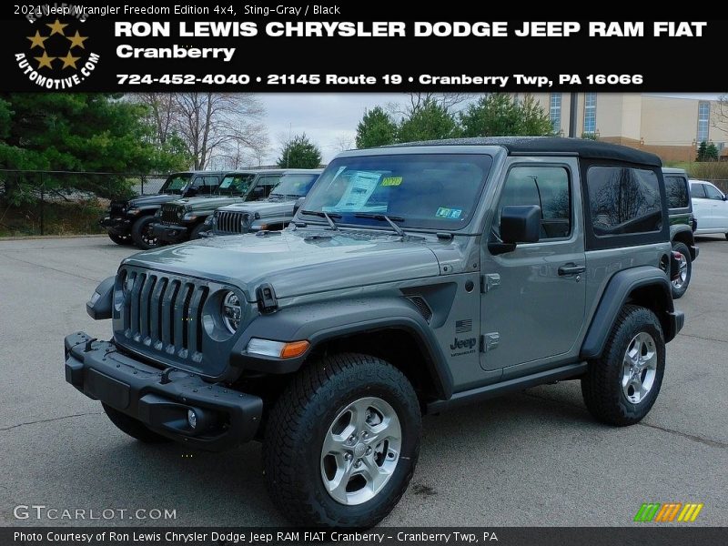 Sting-Gray / Black 2021 Jeep Wrangler Freedom Edition 4x4