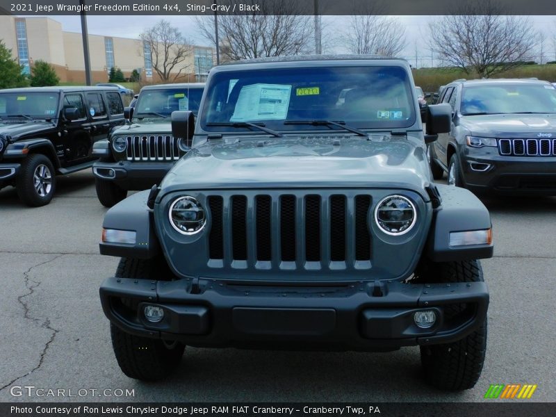 Sting-Gray / Black 2021 Jeep Wrangler Freedom Edition 4x4