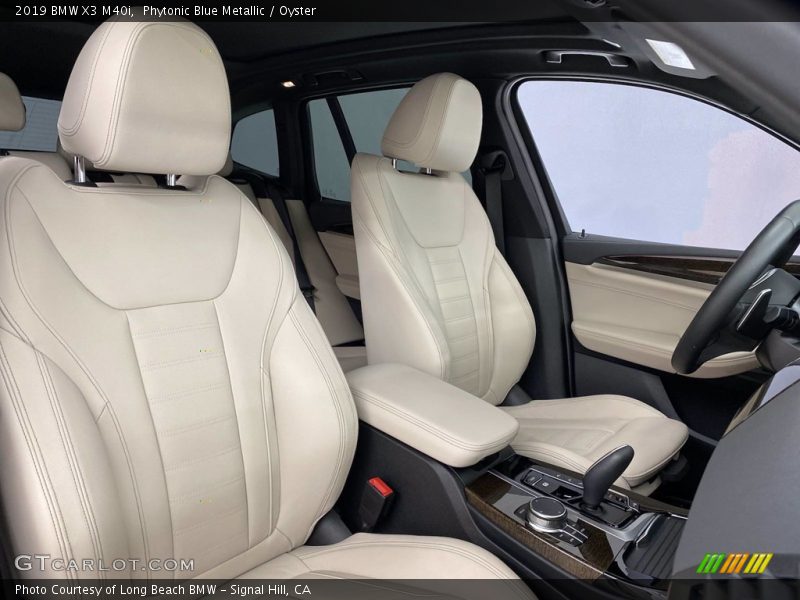 Phytonic Blue Metallic / Oyster 2019 BMW X3 M40i