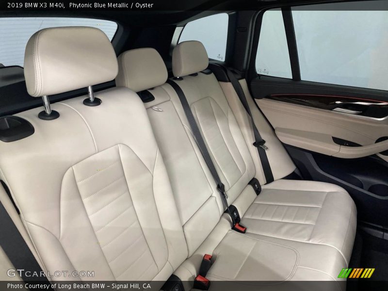 Phytonic Blue Metallic / Oyster 2019 BMW X3 M40i