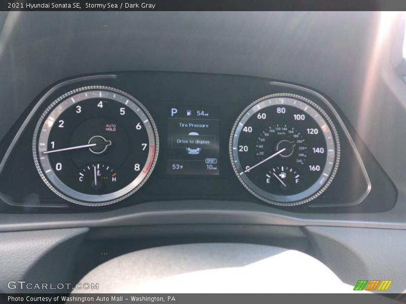 Stormy Sea / Dark Gray 2021 Hyundai Sonata SE