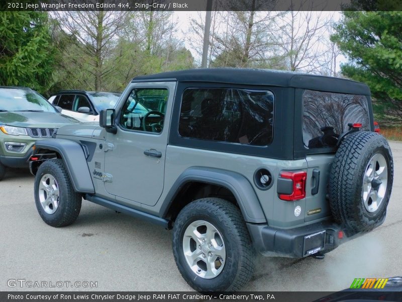 Sting-Gray / Black 2021 Jeep Wrangler Freedom Edition 4x4
