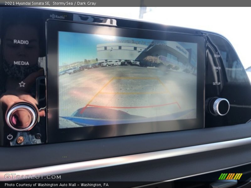 Stormy Sea / Dark Gray 2021 Hyundai Sonata SE