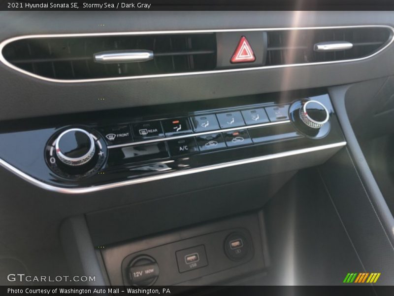 Stormy Sea / Dark Gray 2021 Hyundai Sonata SE