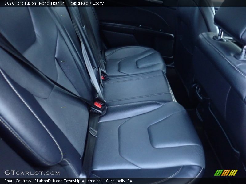 Rapid Red / Ebony 2020 Ford Fusion Hybrid Titanium