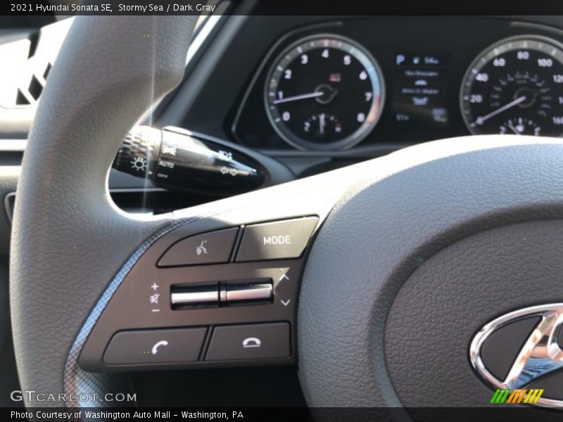 Stormy Sea / Dark Gray 2021 Hyundai Sonata SE