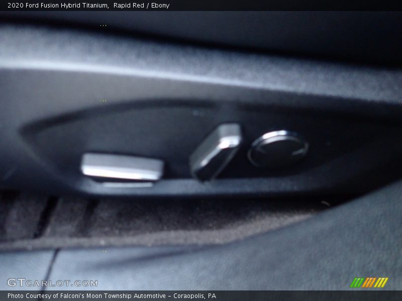 Rapid Red / Ebony 2020 Ford Fusion Hybrid Titanium