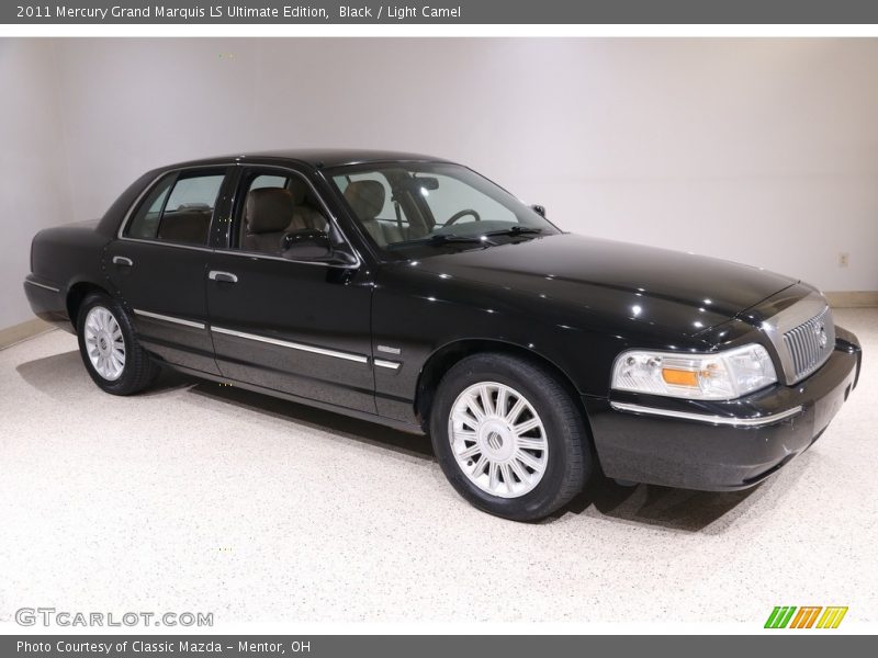 Black / Light Camel 2011 Mercury Grand Marquis LS Ultimate Edition