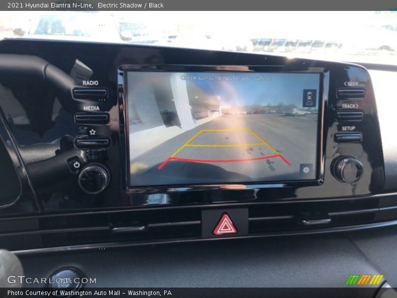 Electric Shadow / Black 2021 Hyundai Elantra N-Line