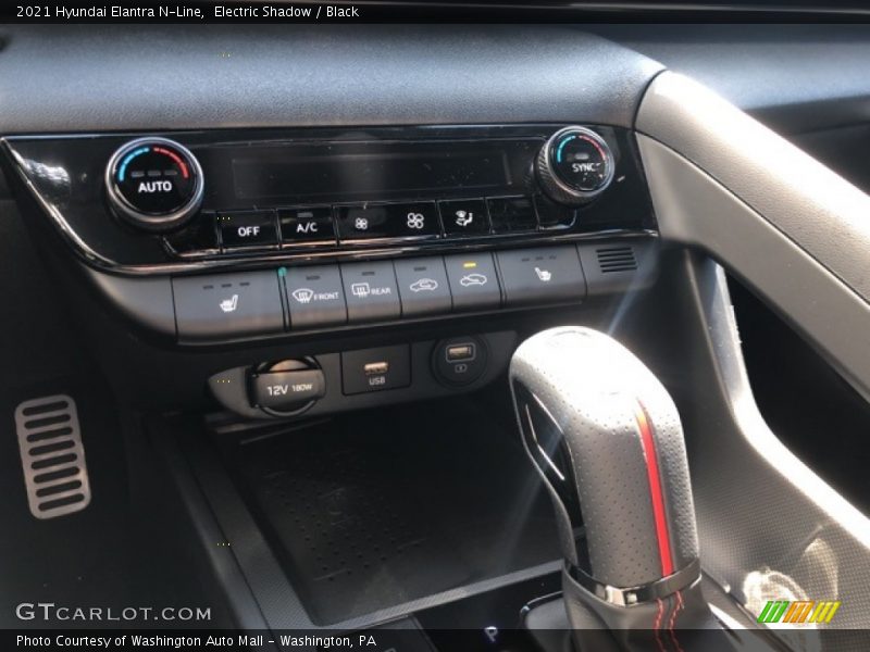 Electric Shadow / Black 2021 Hyundai Elantra N-Line