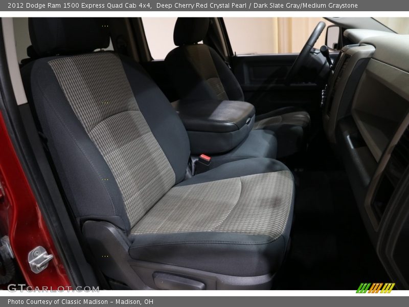 Deep Cherry Red Crystal Pearl / Dark Slate Gray/Medium Graystone 2012 Dodge Ram 1500 Express Quad Cab 4x4