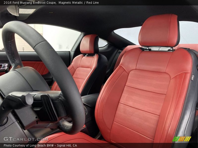 Front Seat of 2016 Mustang EcoBoost Coupe