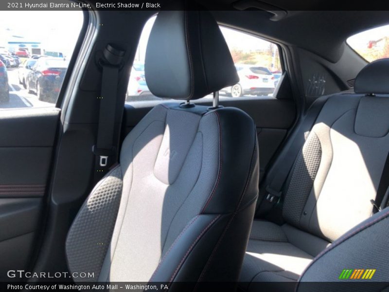 Electric Shadow / Black 2021 Hyundai Elantra N-Line
