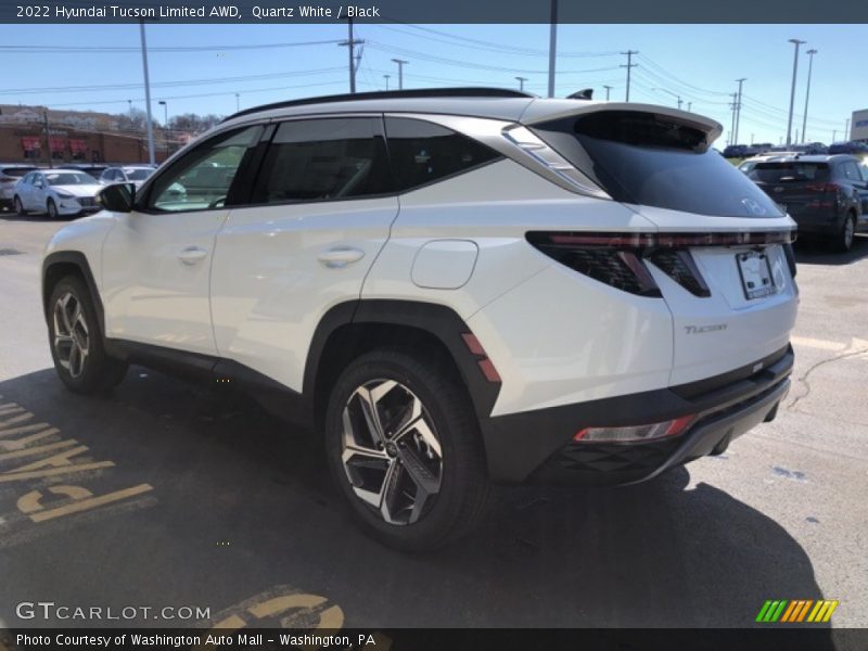 Quartz White / Black 2022 Hyundai Tucson Limited AWD