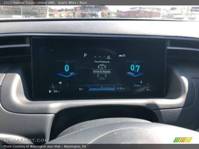 Quartz White / Black 2022 Hyundai Tucson Limited AWD