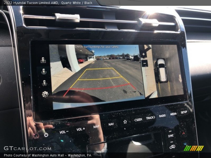 Quartz White / Black 2022 Hyundai Tucson Limited AWD