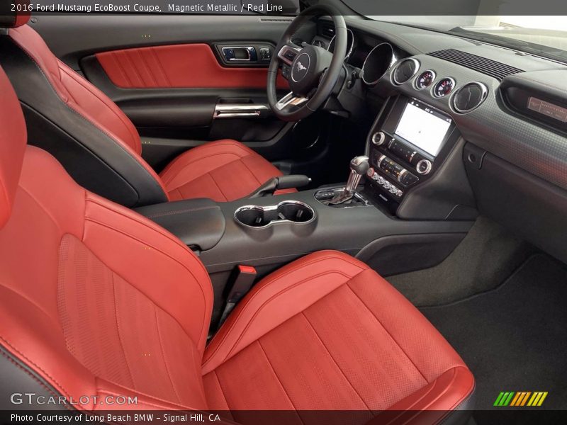 Front Seat of 2016 Mustang EcoBoost Coupe