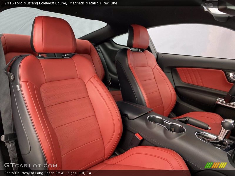 Front Seat of 2016 Mustang EcoBoost Coupe