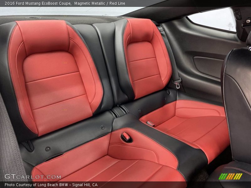 Rear Seat of 2016 Mustang EcoBoost Coupe