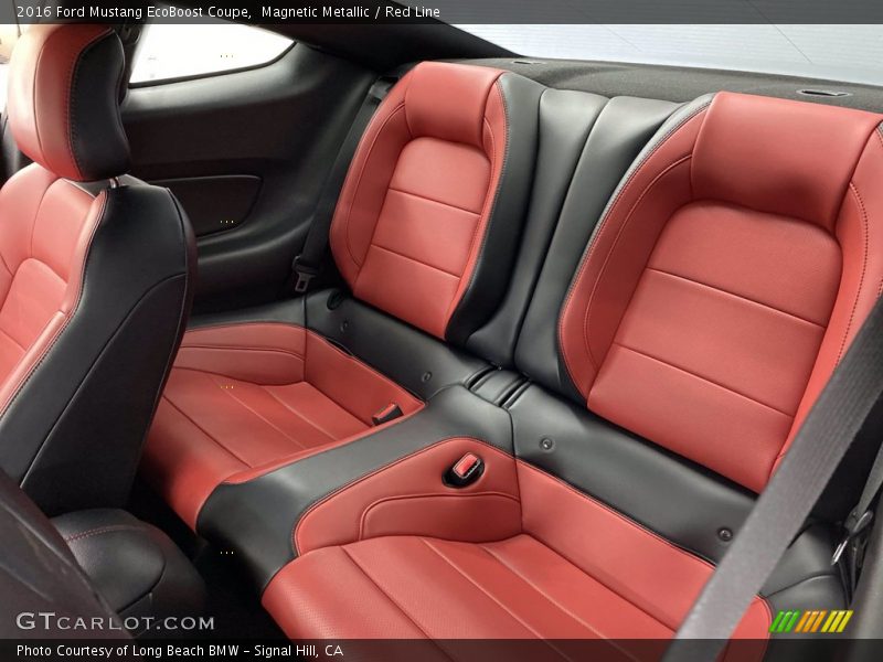 Rear Seat of 2016 Mustang EcoBoost Coupe