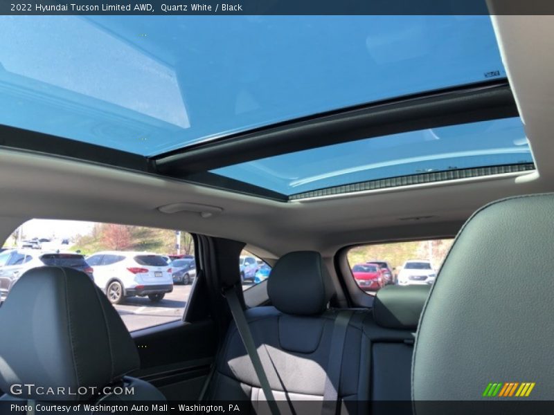 Quartz White / Black 2022 Hyundai Tucson Limited AWD