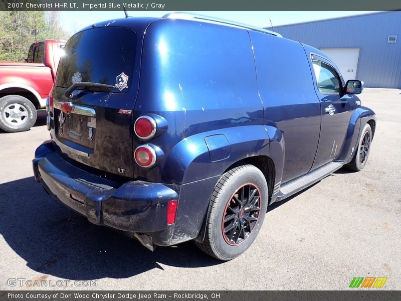Imperial Blue Metallic / Gray 2007 Chevrolet HHR LT