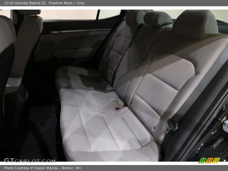 Phantom Black / Gray 2018 Hyundai Elantra SE