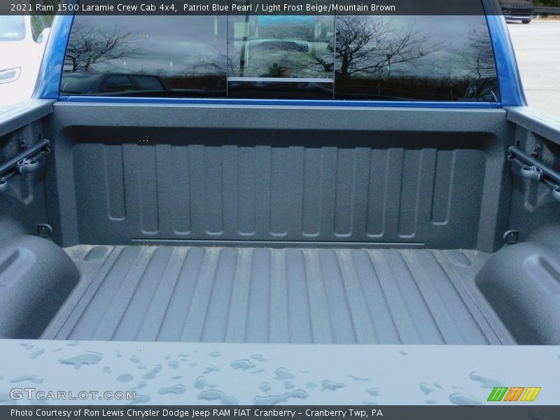 Patriot Blue Pearl / Light Frost Beige/Mountain Brown 2021 Ram 1500 Laramie Crew Cab 4x4