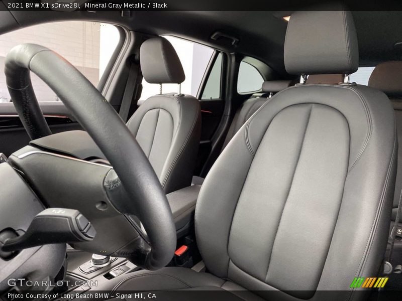 Mineral Gray Metallic / Black 2021 BMW X1 sDrive28i