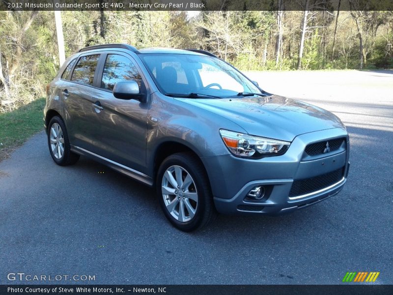 Mercury Gray Pearl / Black 2012 Mitsubishi Outlander Sport SE 4WD